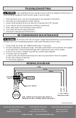 CFM AXC Series Installation & Maintenance предпросмотр