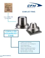 Предварительный просмотр 1 страницы CFM CDB-07 Brochure & Specs