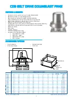 Предварительный просмотр 2 страницы CFM CDB-07 Brochure & Specs