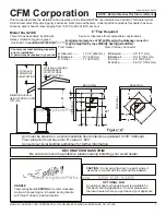 CFM S274E Installation And Operational Manual предпросмотр