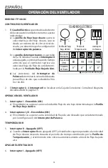 Preview for 14 page of CFM TF140-DC Installation & Maintenance