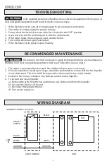 Preview for 4 page of CFM TF400 Installation & Maintenance