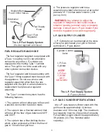 Предварительный просмотр 5 страницы CFM TG560 Assembly And Owner'S Manual