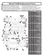 Предварительный просмотр 26 страницы CFM TG560 Assembly And Owner'S Manual