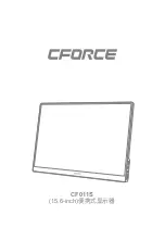 Preview for 1 page of CFORCE CF011S Manual