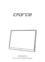 Предварительный просмотр 1 страницы CFORCE CF016X Manual