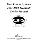 CFS RT1 Service Manual предпросмотр