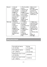 Preview for 16 page of CFW 80L Instruction Manual