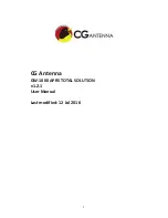 CG Antenna GW-1000 User Manual preview