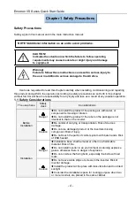 Preview for 5 page of CG Emotron VS Series Quick Start Manual