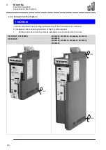 Preview for 18 page of CG Emotron VS10 Mounting And Switch On Instruction