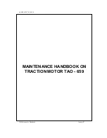 CG TAO-659 Maintenance Handbook preview