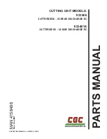 CGC 933407A Parts Manual preview