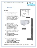 Preview for 7 page of CGC HKV020 Installation Operation & Maintenance