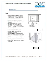 Preview for 8 page of CGC HKV020 Installation Operation & Maintenance