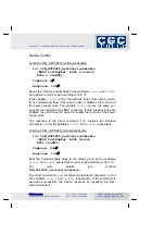 Preview for 30 page of CGC PSU-CTRL-2D User Manual