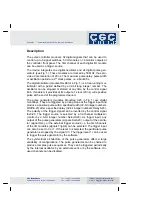 Preview for 6 page of CGC PULS-CTRL24 User Manual