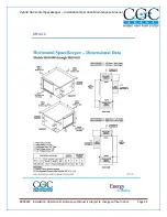 Preview for 26 page of CGC SpaceKeeper SKH008 Installation Operation & Maintenance