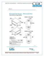 Preview for 28 page of CGC SpaceKeeper SKH008 Installation Operation & Maintenance