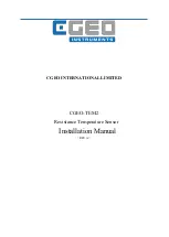 Предварительный просмотр 1 страницы CGEO INTERNATIONAL LIMITED CGEO-TEM2 Installation Manual