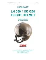 CGF Gallet LH 050 Instruction Manual preview