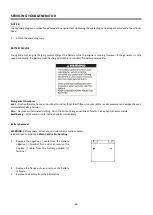 Preview for 61 page of CGM DUAL15000SP Operator'S Manual