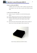 Preview for 28 page of CGM MDR-01 Operation Manual