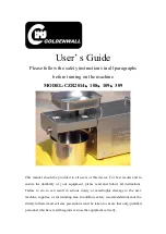 Preview for 1 page of CGOLDENWALL CZR2014 User Manual