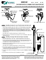 Предварительный просмотр 2 страницы CGS Nationwide Industries PROTECTOR NW6149 Installation, Adjustment And Maintenance Instructions