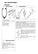 Предварительный просмотр 5 страницы CGV HEL DOLFIN PRIMO Manual