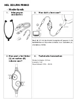 Предварительный просмотр 7 страницы CGV HEL DOLFIN PRIMO Manual