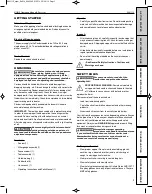 Preview for 3 page of CH Hanson Norse 9681115 Operating Instructions & Parts Manual