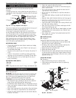 Preview for 5 page of CH Hanson PALMGREN 9681061C Operating Manual & Parts List