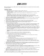 Preview for 40 page of CH PW320200 Operating Instructions Manual