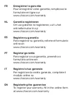 Preview for 3 page of Chacon 34036 User Manual