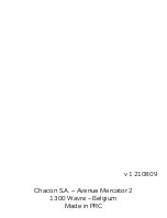 Preview for 57 page of Chacon 34036 User Manual