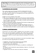 Preview for 15 page of Chacon 34147 User Manual