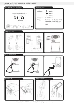 Предварительный просмотр 1 страницы Chacon DI-O Quick Manual