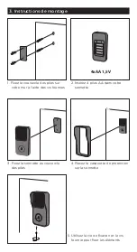 Предварительный просмотр 4 страницы Chacon DiO BELL-B01 Manual