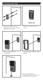 Предварительный просмотр 10 страницы Chacon DiO BELL-B01 Manual