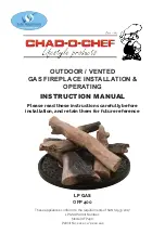 CHAD-O-CHEF OFP 400 Instruction Manual предпросмотр