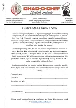 Preview for 11 page of CHAD-O-CHEF VFDI 800-N Installation & Operating Instruction Manual