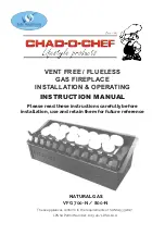 Preview for 1 page of CHAD-O-CHEF VFG 700-N Installation & Operating Instruction Manual