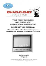 CHAD-O-CHEF VFP 500-N Installation & Operating Instruction Manual preview