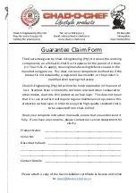 Preview for 11 page of CHAD-O-CHEF VFP 500-N Installation & Operating Instruction Manual