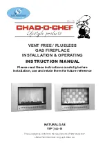 Preview for 1 page of CHAD-O-CHEF VFP 700-N Installation & Operating Instruction Manual