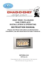 CHAD-O-CHEF VFP 800-N Installation & Operating Instruction Manual preview