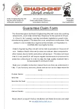 Preview for 11 page of CHAD-O-CHEF VFP 800-N Installation & Operating Instruction Manual