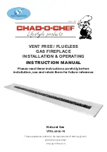 Preview for 1 page of CHAD-O-CHEF VFSL1600-N Installation & Operating Instruction Manual