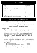 Preview for 5 page of CHAD-O-CHEF VFSL1600-N Installation & Operating Instruction Manual